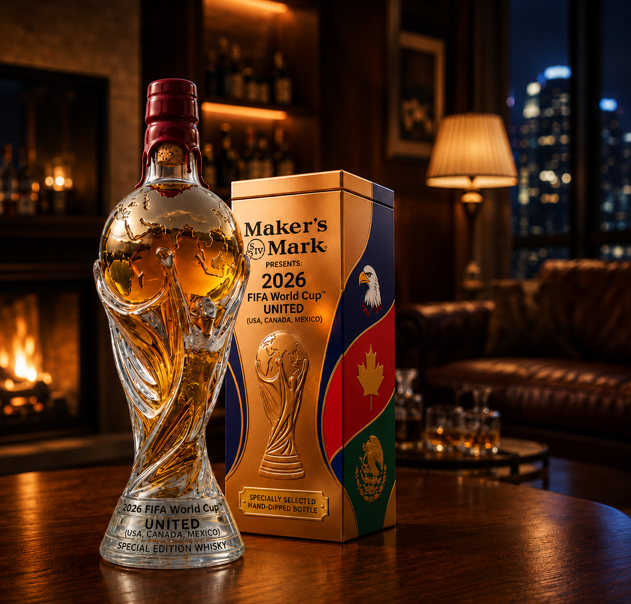 Édition Coupe du Monde 2026 | Carafe à Whisky